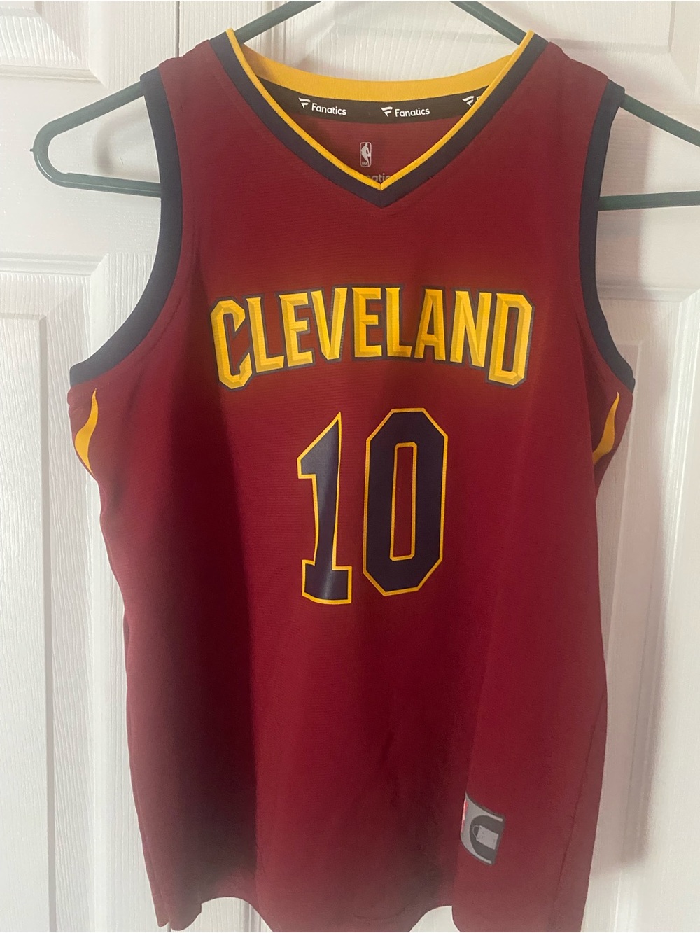 Fanatics Kids Cleveland Basketball Jersey - Maroon with Gold Trim